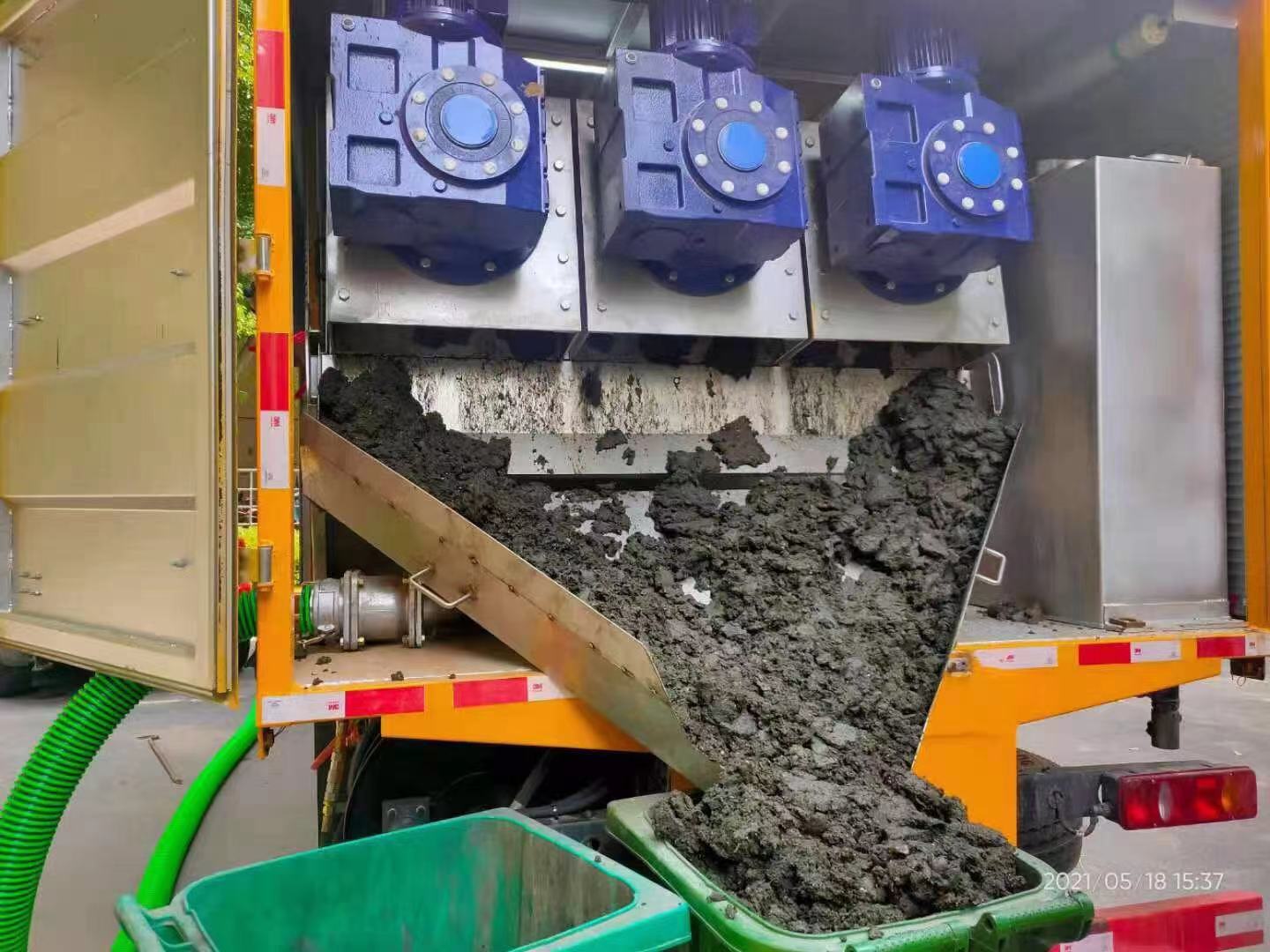 宁洱化粪池清掏城市维护站-泥浆净化干湿分离处理